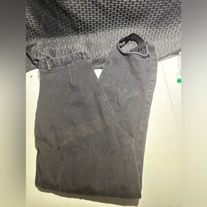 White Stag Vintage Denim Black Stirrup Pants Size 16